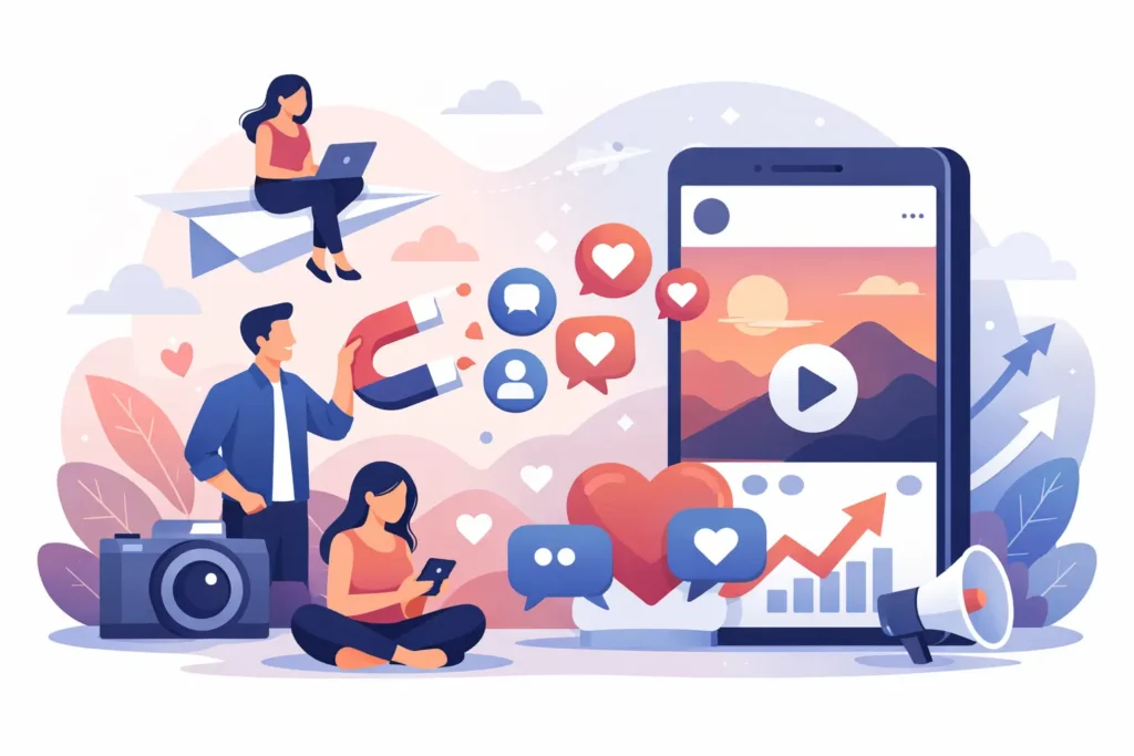 Conteúdo para aumentar engajamento no Instagram
