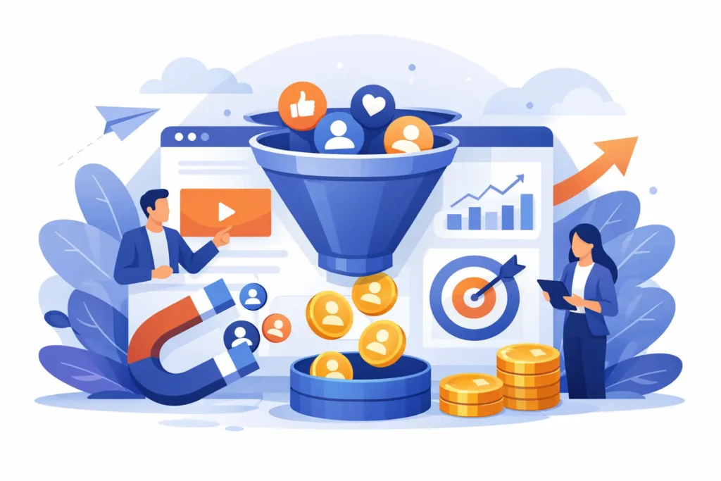 Landing page para captação de leads que vende