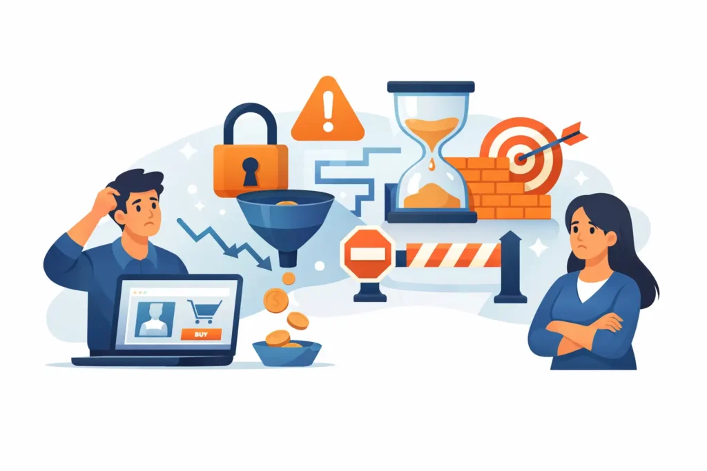 Site converte pouco? 8 gargalos que travam vendas