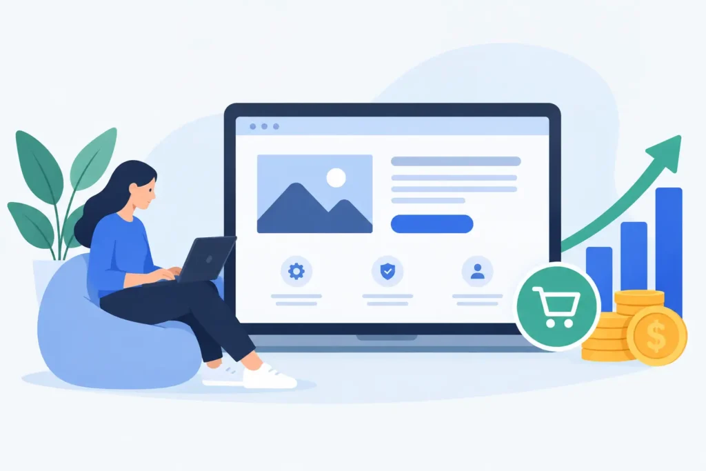 Landing page para serviços que gera vendas