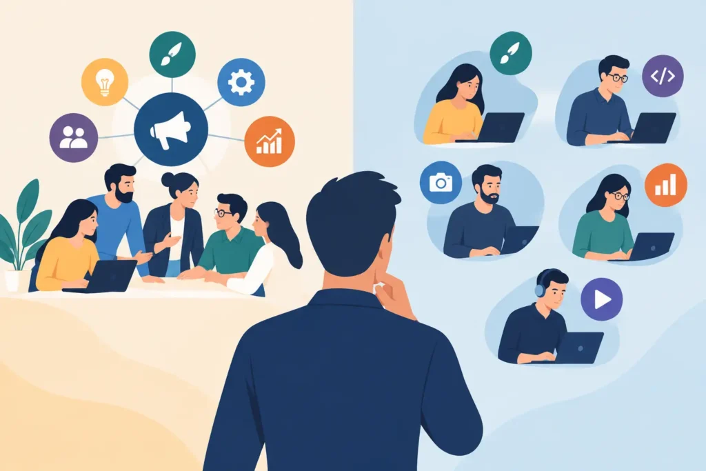 Agência Full Service versus Especialistas: qual escolher?