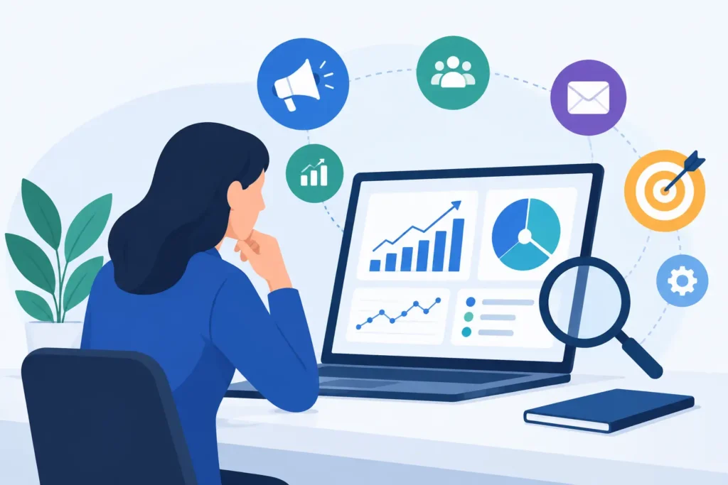 Diagnóstico de marketing digital empresarial