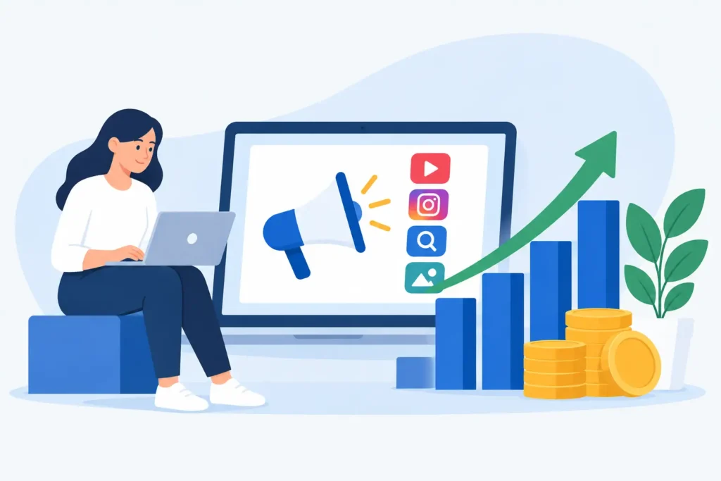 Quanto investir em mídia paga para crescer